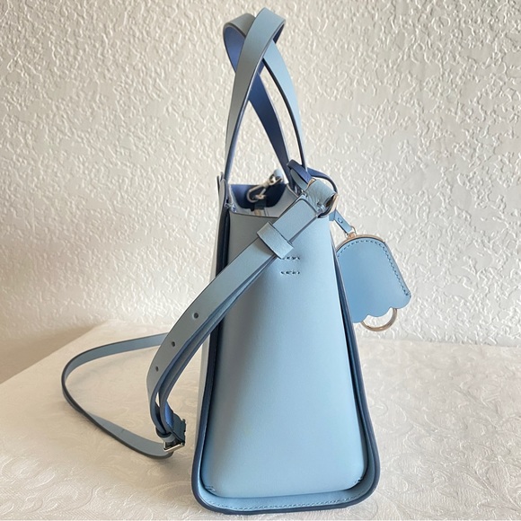Kate Spade blue Scallop trim Eyelet 2 way bag - Picture 3 of 11